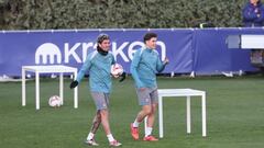 Julián, suplente ante el Alavés