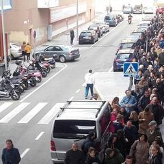 Colas en Carranza a falta de una semana para el Huesca
