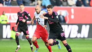 Santiago Giménez tuvo minutos en la igualada del Feyenoord