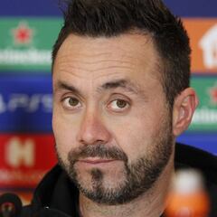 De Zerbi: "No importa el rival, seguimos con nuestra filosofía"