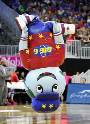 Big G mascota de los Harlem Globetrotters.