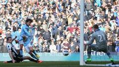 As&iacute; marc&oacute; Silva el segundo gol del City