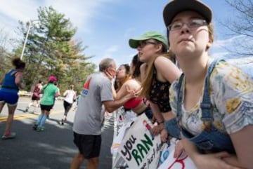 Maratón de besos en Boston