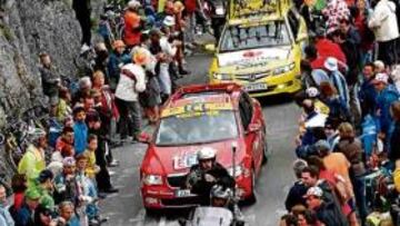 <b>UNA MOTO. </b>El italiano Riccardo Riccó fue imparable para todos en la ascensión al Aspin.