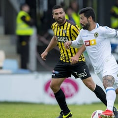 Benja, el ‘killer’ del Hércules desafía la ilusión del Barakaldo