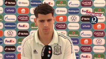 Mensaje de Morata a los que le pitaron en La Cartuja