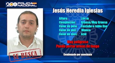 ?Te suenan? Estos son los 10 fugitivos m¨¢s buscados en Espa?a
