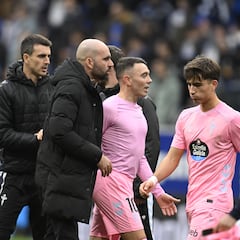 Giráldez: “Iago me ha ayudado mucho en lo personal”