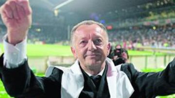 <b>RIVALES, PERO AMIGOS. </b>La amistad entre Jean Michel Aulas y Florentino Pérez ha sido decisiva.