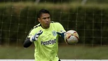 El arquero reaparecería en Nacional frente a Once Caldas.