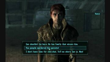 Vance, líder de la Familia, en Fallout 3