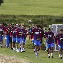 Koeman les hace sudar la gota gorda