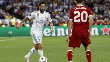 26/05/18 CHAMPIONS LEAGUE 2018 PARTIDO FINAL KIEV
REAL MADRID - LIVERPOOL
ISCO