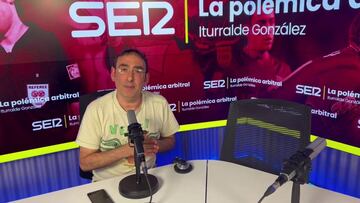 Iturralde explica el gol anulado a Benzema