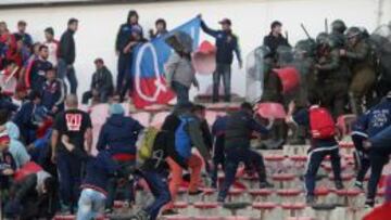 La pelea tuvo más de 40 participantes, quedando siete detenidos y sólo uno en prisión preventiva.