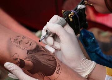 Artist's impression | Where else could Sergio get the tattoo?