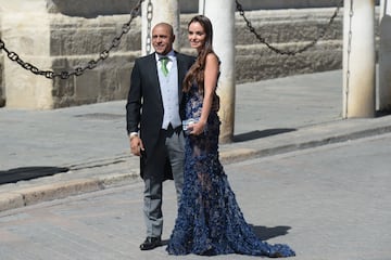 Roberto Carlos y Mariana Luccon.