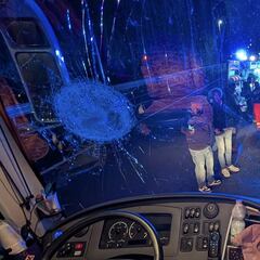 Un conductor muere por una pedrada después de un partido de baloncesto en Italia