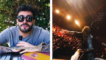 Edo Caroe prueba su nueva rutina en España y sorprende al público con el regalo más chileno de todos: “Nunca pensamos que fuera tanto”