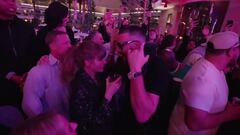 Travis Kelce y Taylor Swift disfrutan del after party del Super Bowl