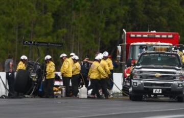 Accidente en el NHRA Gatornationals