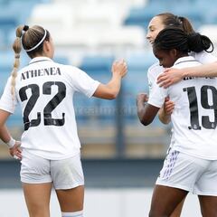 Linda Caicedo asiste para la remontada del Real Madrid