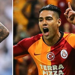 El Madrid-Galatasaray retrata la situación de James y Falcao