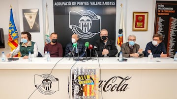 Representantes de las diferentes plataformas que organizan la manifestación del próximo 11 de diciembre.