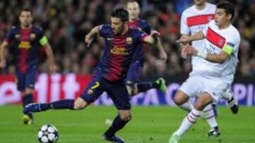 Villa: "Messi y yo estamos por encima de lo que se habla"