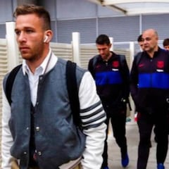 Arthur se desvincula del Barcelona y volará a Turín el 23A