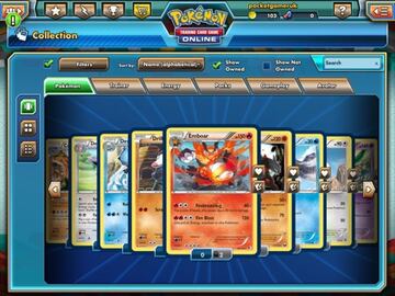 Captura de pantalla - Pokémon: Juego de Cartas Coleccionables Online (IPD)