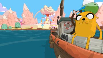 Captura de pantalla - Hora de Aventuras: Piratas de Enchiridi車n (NSW)
