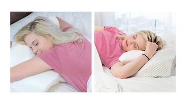 Duerme mejor con esta almohada ortopédica que reduce el dolor de cuello y espalda