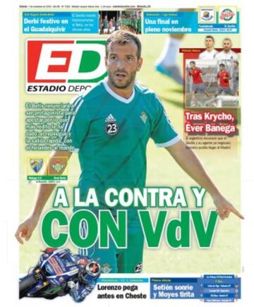 Portadas de la prensa mundial