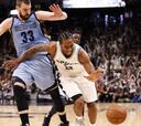 Un Kawhi imperial domina el segundo duelo entre los Gasol