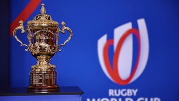 The Rugby Union World Cup trophy, the Webb Ellis Cup