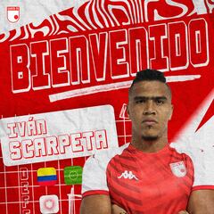 Santa Fe confirma la contratación de Iván Scarpeta