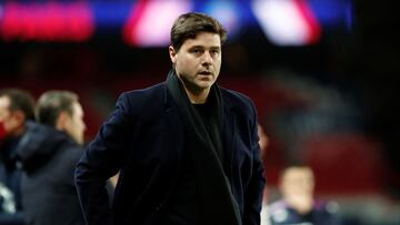 FILE PHOTO: Soccer Football - Ligue 1 - Paris St Germain v AS Monaco - Parc des Princes, Paris, France - December 12, 2021 Paris St Germain coach Mauricio Pochettino before the match REUTERS/Benoit Tessier/File Photo