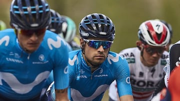 Mikel Landa, Movistar Team durind Stage two from of Vuelta al Pais Vasco (Itzulia 2018) from Zarautz to Bermeo (166,7 km) on April 03, 2018 in Bermeo, Spain.