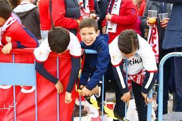 El ambiente previo de la final de Copa en las Fan Zones