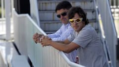 AMIGO. Luis Garc&iacute;a Abad, es la mano derecha e izquierda de Fernando Alonso, pero ante todo es un amigo del piloto asturiano.
 