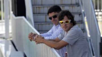 AMIGO. Luis Garc&iacute;a Abad, es la mano derecha e izquierda de Fernando Alonso, pero ante todo es un amigo del piloto asturiano.
 