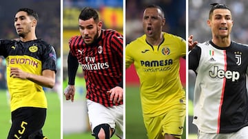 El once con más gol de Europa: Theo, Achraf, Cazorla, Cristiano...
