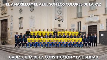 Los foto oficial del Cádiz CF de la temporadad 2021-22.