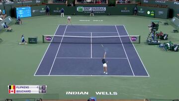 El 'willy' a Bouchard que la dej車 descolocad赤sima y habla de la calidad del tenis femenino