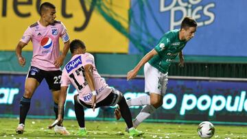 En vivo online Cali - Millonarios, partido de la jornada 6 de la Liga BetPlay, que se jugar&aacute; hoy s&aacute;bado 12 de septiembre en Cali, desde las 6:00 p.m.