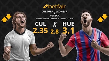 Cultural Leonesa vs. SD Huesca: horario, dónde ver, pronósticos y clasificación