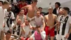 El emocionante festejo de Cuadrado con la Juventus