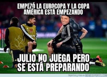 La Euro y la Copa América desatan los memes más ingeniosos