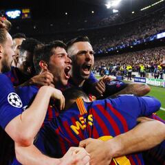 Nadie profana en Europa el templo del Camp Nou